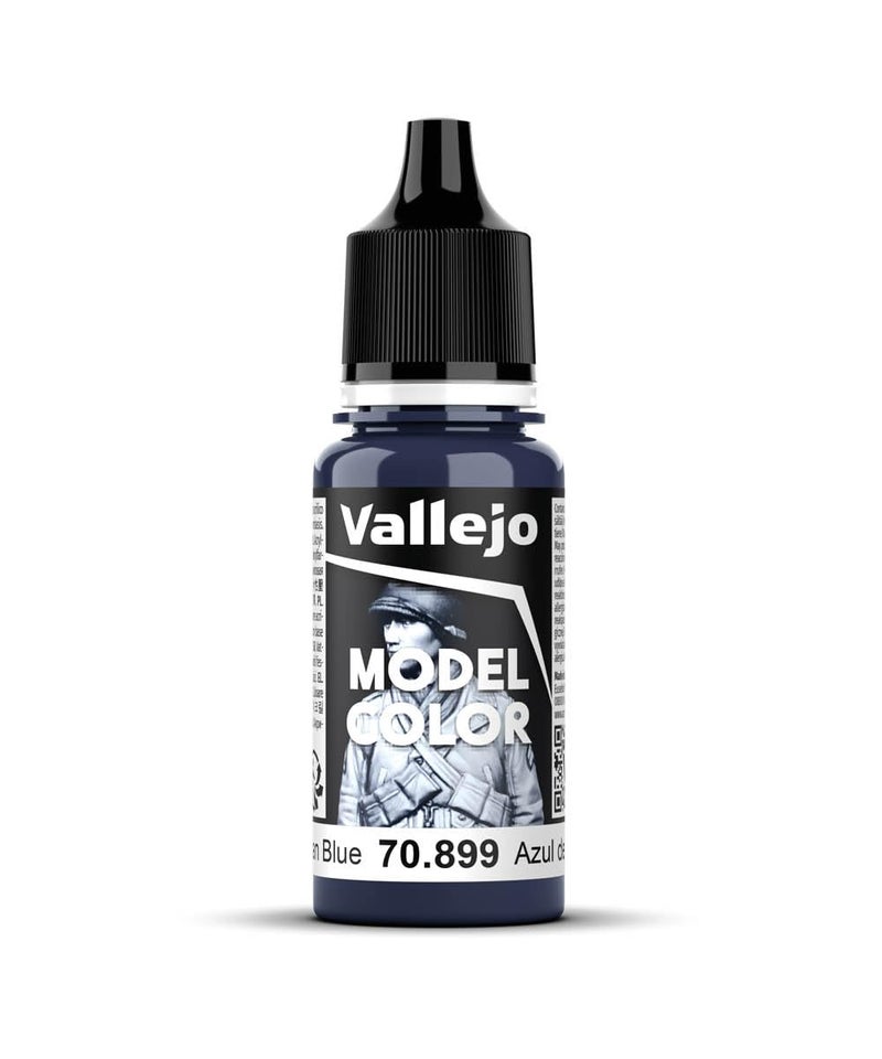 Vallejo Dark Prussian Blue Paint, 17ml - Image 1